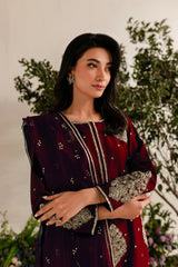 IMPERIAL EMBROIDERED 3PC WINTER DRESS FLAT 60%OFF