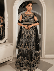 RAQS ( Black Lehenga Choli) with Massive Discount – Noorangi – Net