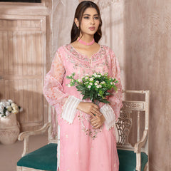 Pink Elegance - Blooming Threads By Noorangi Flat 30% Off