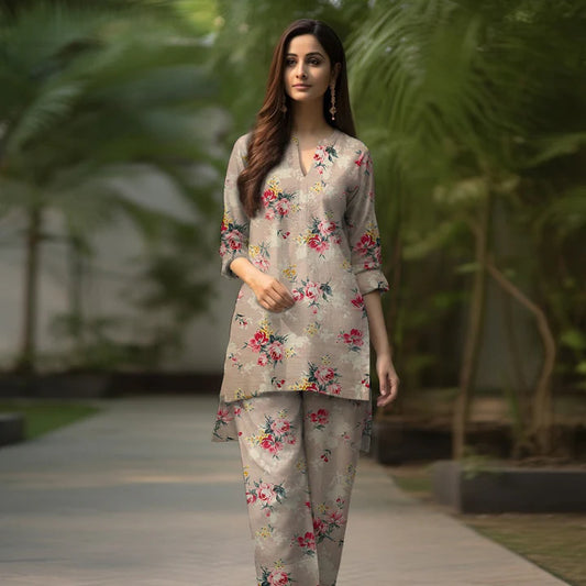 Khaddar Co-Ord – 3599 – Noorangi – Khaddar