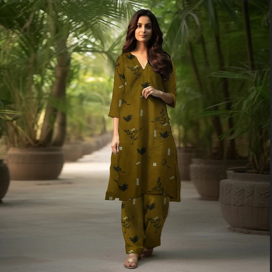 Khaddar Co-Ord – 3601 – Noorangi – Khaddar