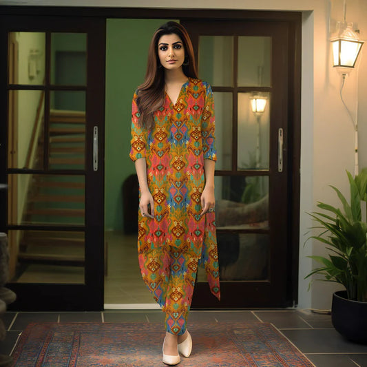 Khaddar Co-Ord – 3598 – Noorangi – Khaddar