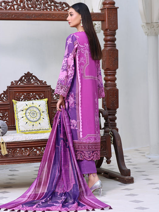 Violet | 3-Piece Suit | Lawn | Unstitched