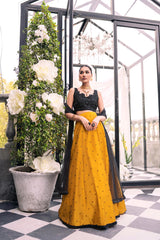 ELANOR – NOORANGI – RAW SILK – LEHNGA