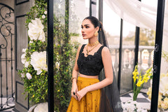 ELANOR (UNSTITCHED) – NOORANGI – RAW SILK – LEHNGA