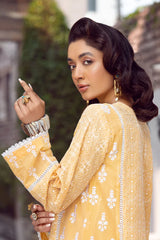 Sun Flower Yellow Chikankari – Noorangi – Lawn