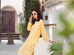 Sun Flower Yellow Chikankari – Noorangi – Lawn