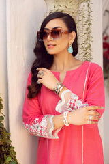 Hot Pink Chikankari – Noorangi – Lawn