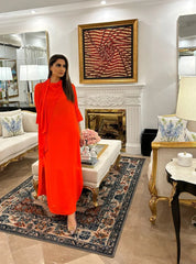 Orange Blend Drape (Two Pc)