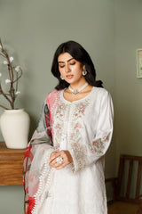 CHICKEN KARI 3PC EMBROIDERED WINTER DRESS 60% OFF