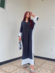 Pop Of Black Kaftan