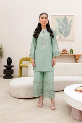 Axel 2Pc - Embroidered Cotton Dress 60% Off