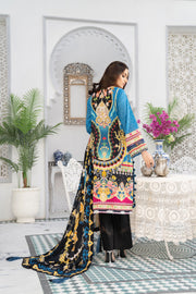 AMBER - Blue Black - NOORANGI - SUMMER COLLETION 2022 noorangi