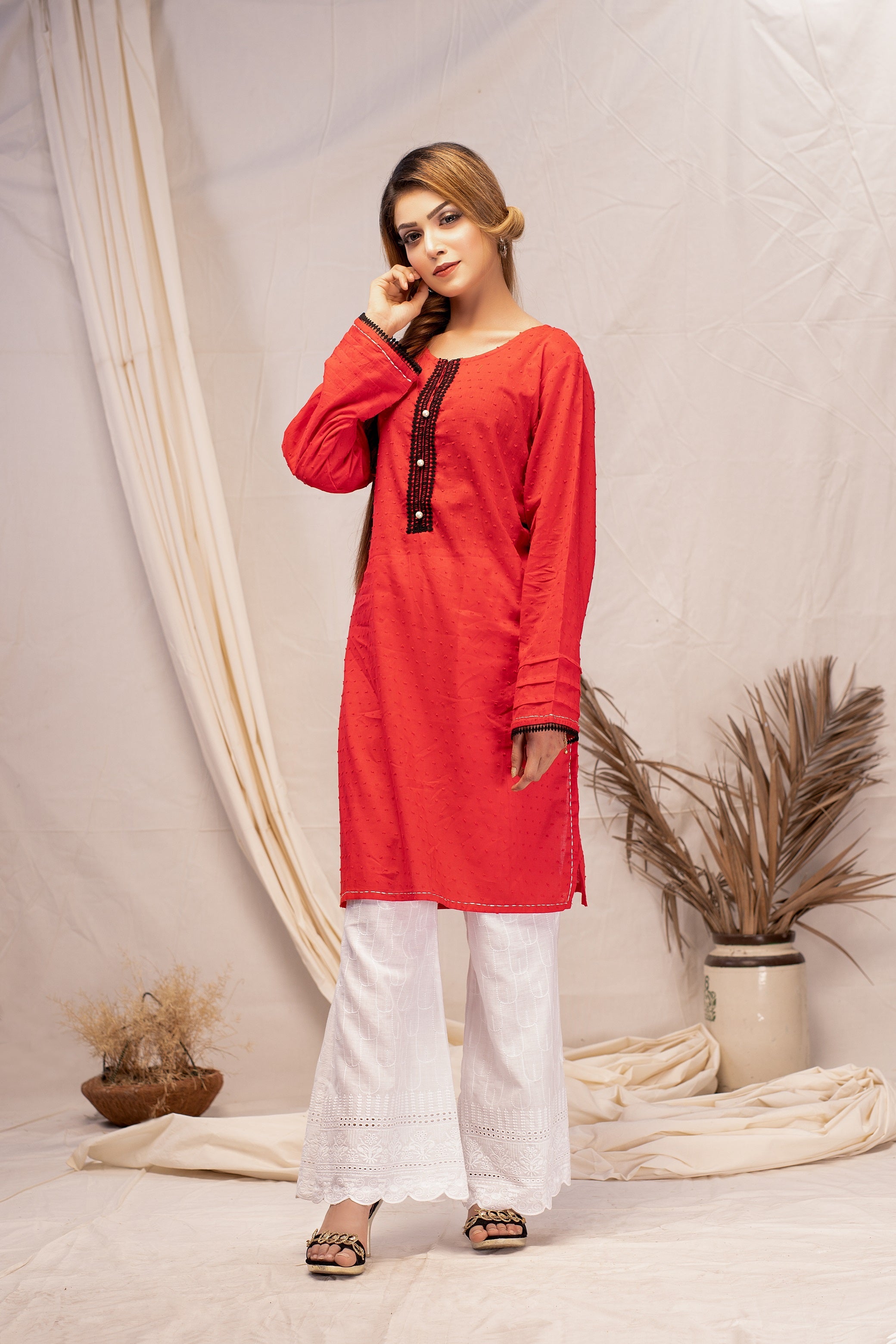 Plain shop shirt kurti